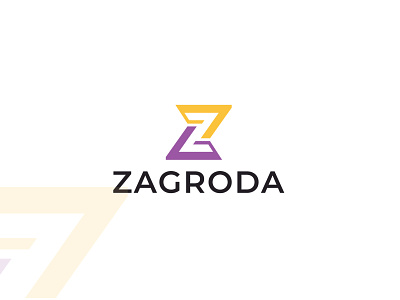 Zagroda logo design - Z lettermark