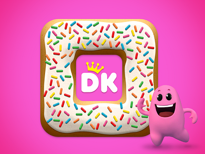 Donut Island App Icon amazeballs app ar augmented reality donut donut king game ios slingshot