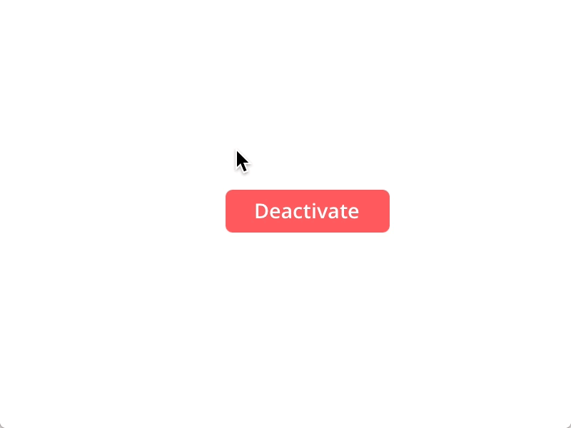 Deactivate Button animation button deactivate interaction ui ux