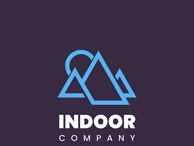Indoor Company Badge Logo branding indoor company badge logo logo logo design logo designs logos