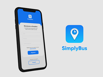 SimplyBus — Concept app concep concept design graphic design mobileapp ui