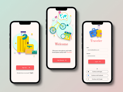 Sign Up Page app branding design graphic design illustration logo typography ui ux vector