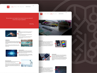 Cyberneticlabs Web Page Design