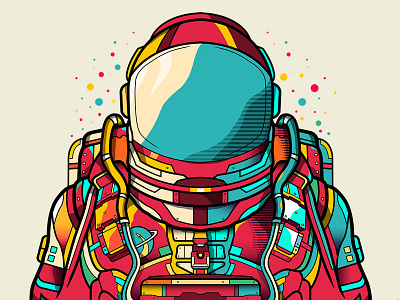 Astronaut by Van Orton Design on Dribbble