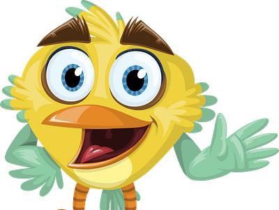 Bird Clipart cartoon clipart design graphic design