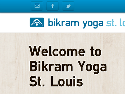 Bikram Yoga Website Design compass css html5 sass web yoga