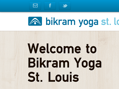 Bikram Yoga Website Design