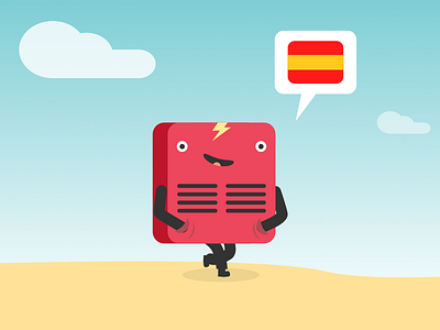 habla espanol 🇪🇸 character comic dnsimple language spanish