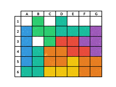 Tetris Table illustration table texture