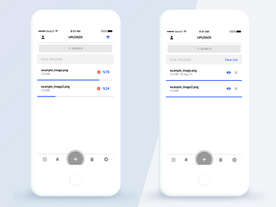 Upload Process Design