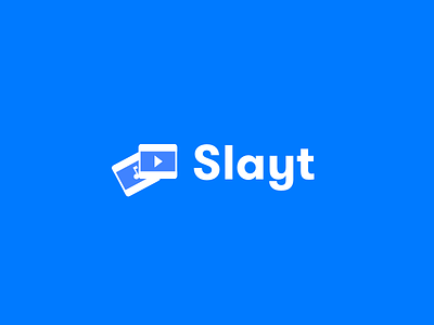 Slayt Logo app design logo music play slayt web