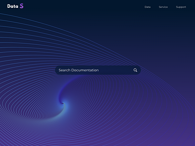 Data Search Main Page data design gradient icon search simple typography ui ux web