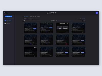 My Layers - Grid View