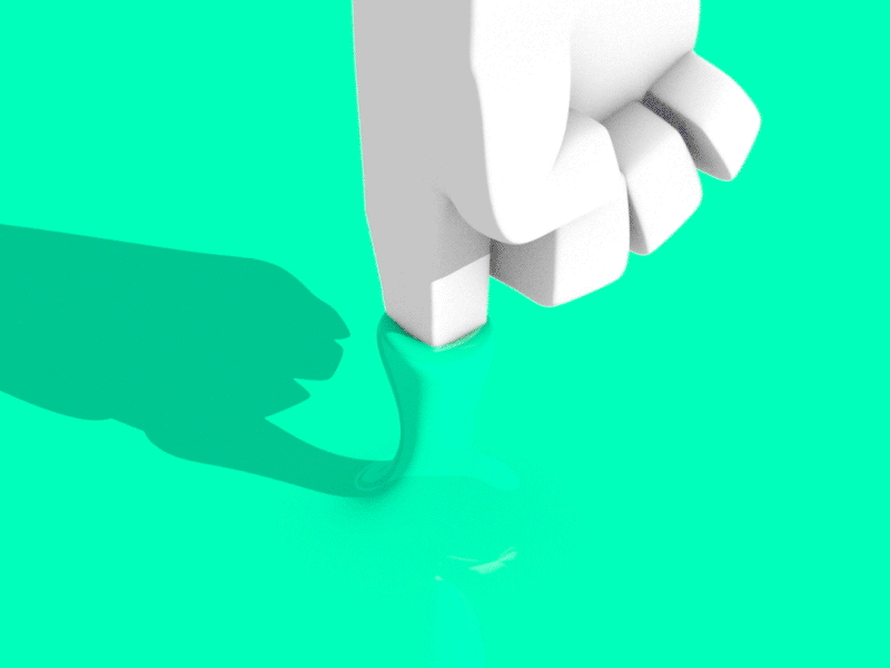 Good Hand Edit promo vimeo sound thing promo edit squaresquare russ etheridge c4d 3d gif loops hands