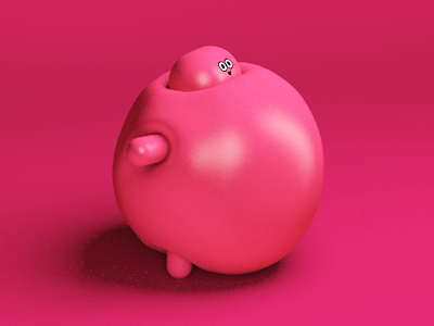 Ballboy after effetcs ball ballboy c4d character cinema 4d design fatty russether waddle walkcycle wobble