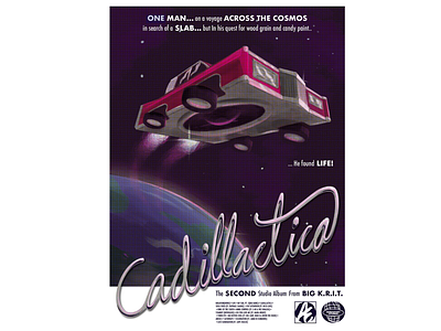 Cadillactica Poster