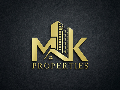 MK Real Estate Logo | Property Agent Logo | Mortgage Broker Logo