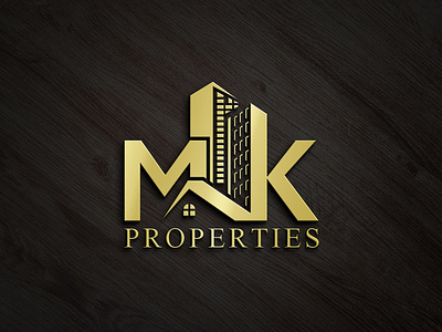 MK Real Estate Logo | Property Agent Logo | Mortgage Broker Logo