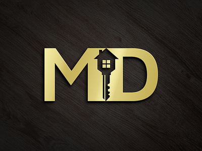 MD Realtor logo | home logo | Real Estate Logo | Property Logo