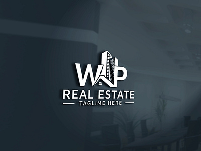 WP real estate property mortgage building construction logo