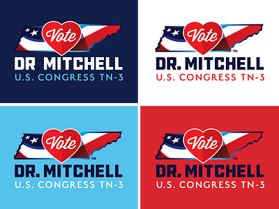 Dr. Mitchell Candidate for U.S. Congress branding