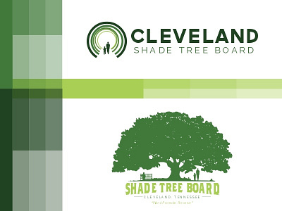 Cleveland Shade Tree Board Logo brand branding logo typography