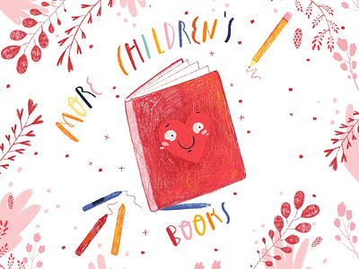 2019 goals - more children’s books book children drawing illustration kids