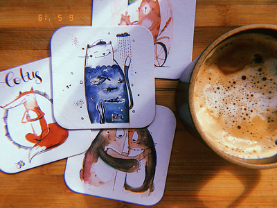 Coffee coasters