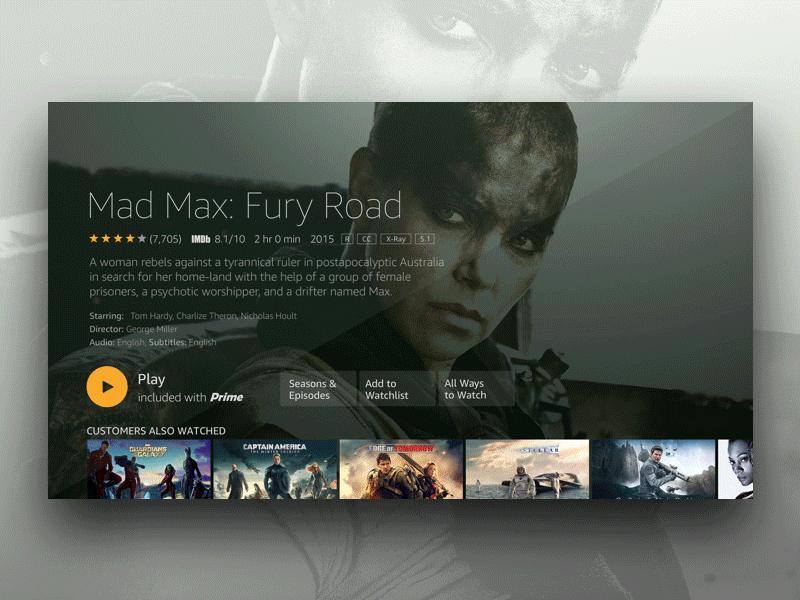 Fire TV - Detail Page