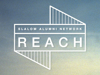 Reach identity logo logotype type