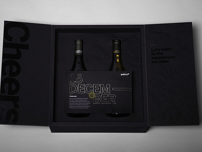 Virtual Wine Experience package design