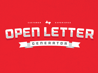 Open Letter Generator