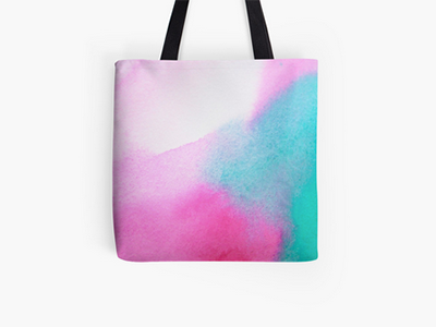 Eden Tote Bag brushpen color graphicdesign illustration painting watercolor