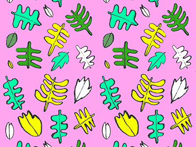 Pink Tropic pattern