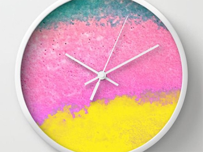 Yummy wall clock