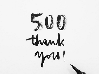 Thank you! brushlettering graphicdesign handlettering lettering typography