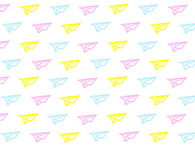 Lovely planes color graphicdesign illustration pattern