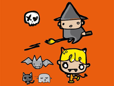 Halloween Illustrations Pack