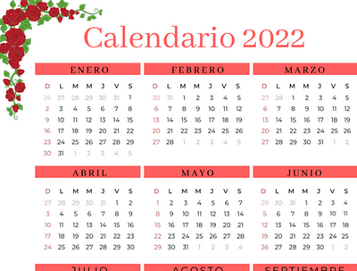 Calendario del año 2022 personalizado agenda personalizada calendario de regalo calendario personalizado dcouments design emprendedoras novatas inspiración mensajes positivos mujeres