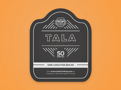 Fitty Dolla Special branding limited logo print special tala vector web