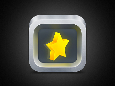 TV icon favorites black dark favorite grey icon ios light power promo star tv yellow