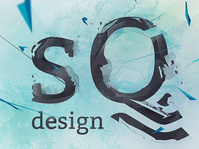 sQdesign website graphic illustration interface letters sq sqdesign typography ui ux web