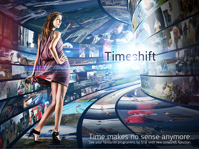 timeshift girl time tunnel tv