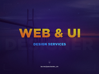 web & ui design services media services smm social uidesign webdesign webui