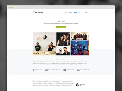HelloSign Careers Page