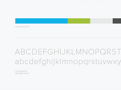 HelloSign Color Palette and Typography