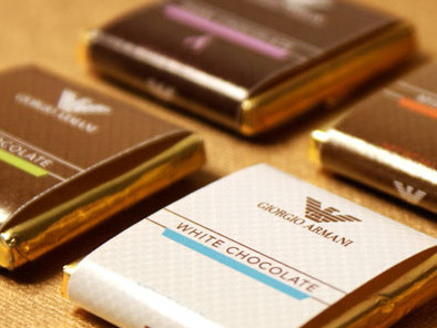 Giorgio Armani Chocolates giorgio armani packaging