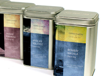 Good Earth Tea Packaging good earth package design