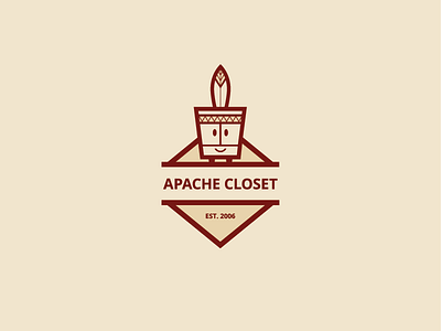 Apache Closet apache apache closet closet clothes logo non profit organization