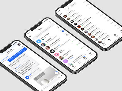 Telegram X – iOS concept app calls chat chatbot chatting concept contacts design incoming call ios message messenger meterail outgoing call skype social telegram video chat voice whatsapp